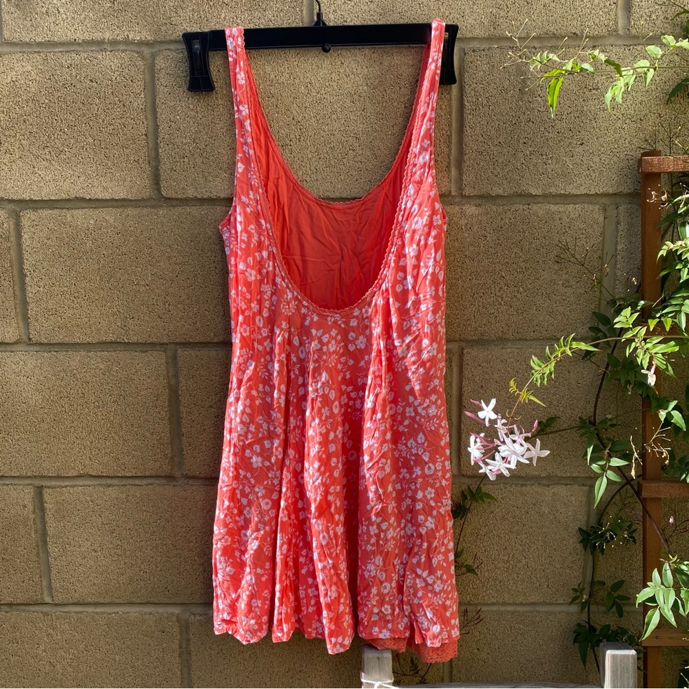 Abercrombie & Fitch Romantic Top/Short Dress/Tunic with Lining Size L